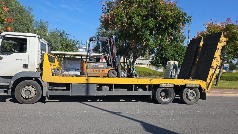 שירותי גרירה והובלה של מלגזות שירותי גרירה והובלה של מלגזות