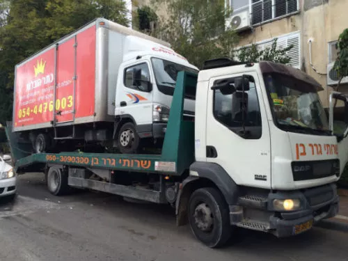 משאית גרר בן משנעת משאית בתל אביב